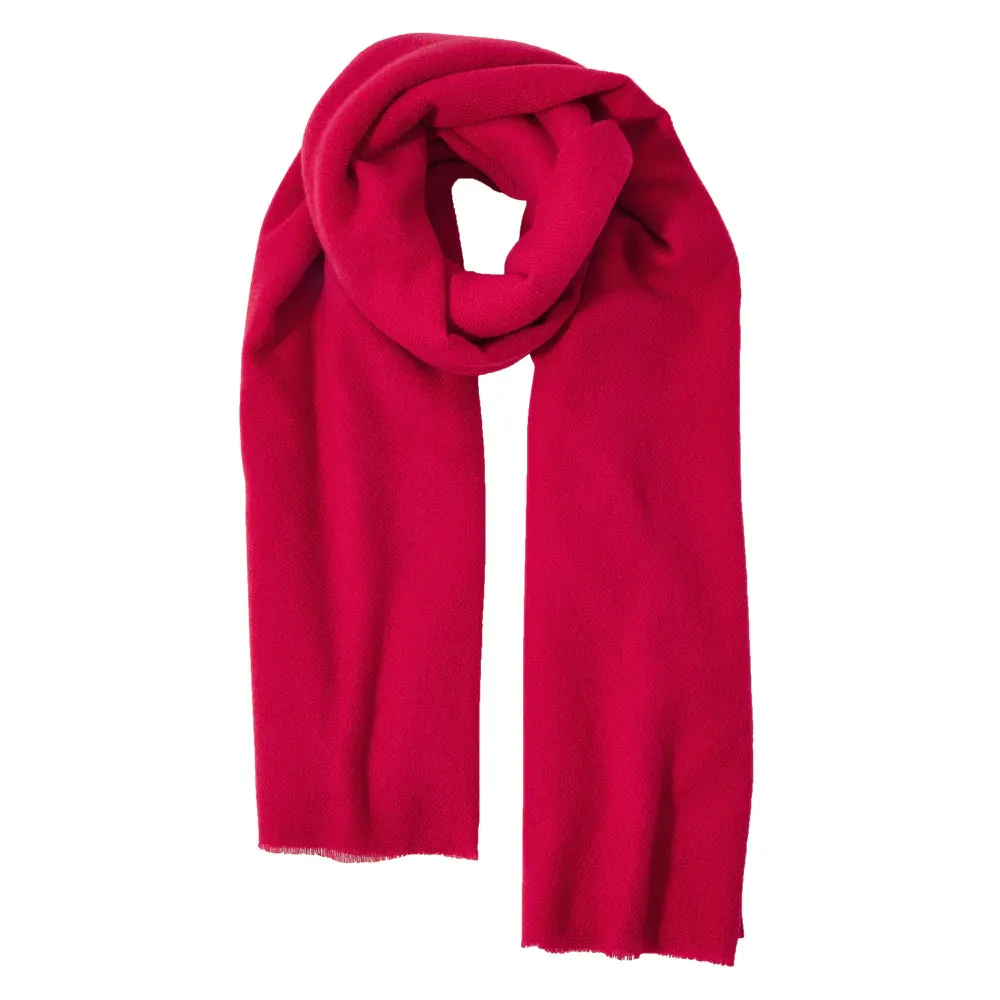 Accessorize London Women's Red Wells Supersoft Blanket