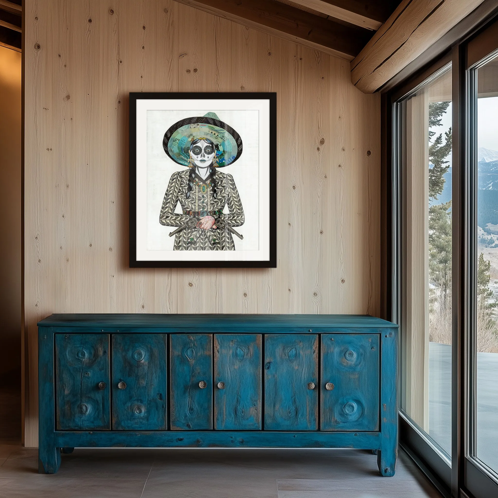 ADELITA (GRAY) limited edition paper print