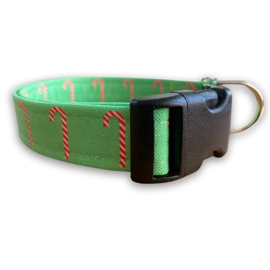 Candy Cane Christmas Collar
