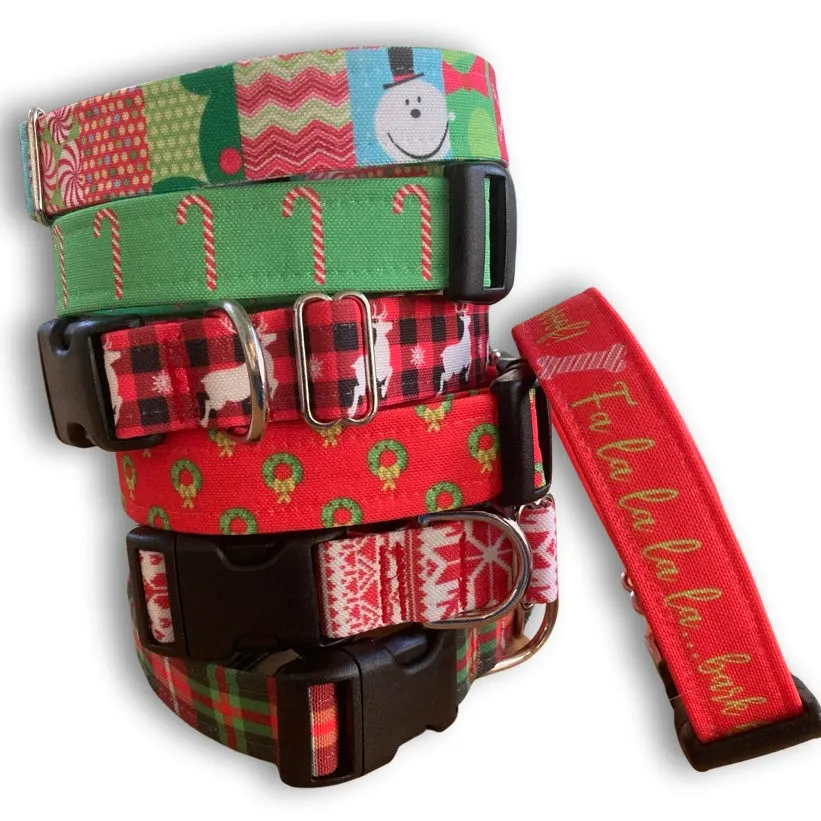 Classic Christmas Plaid Collar
