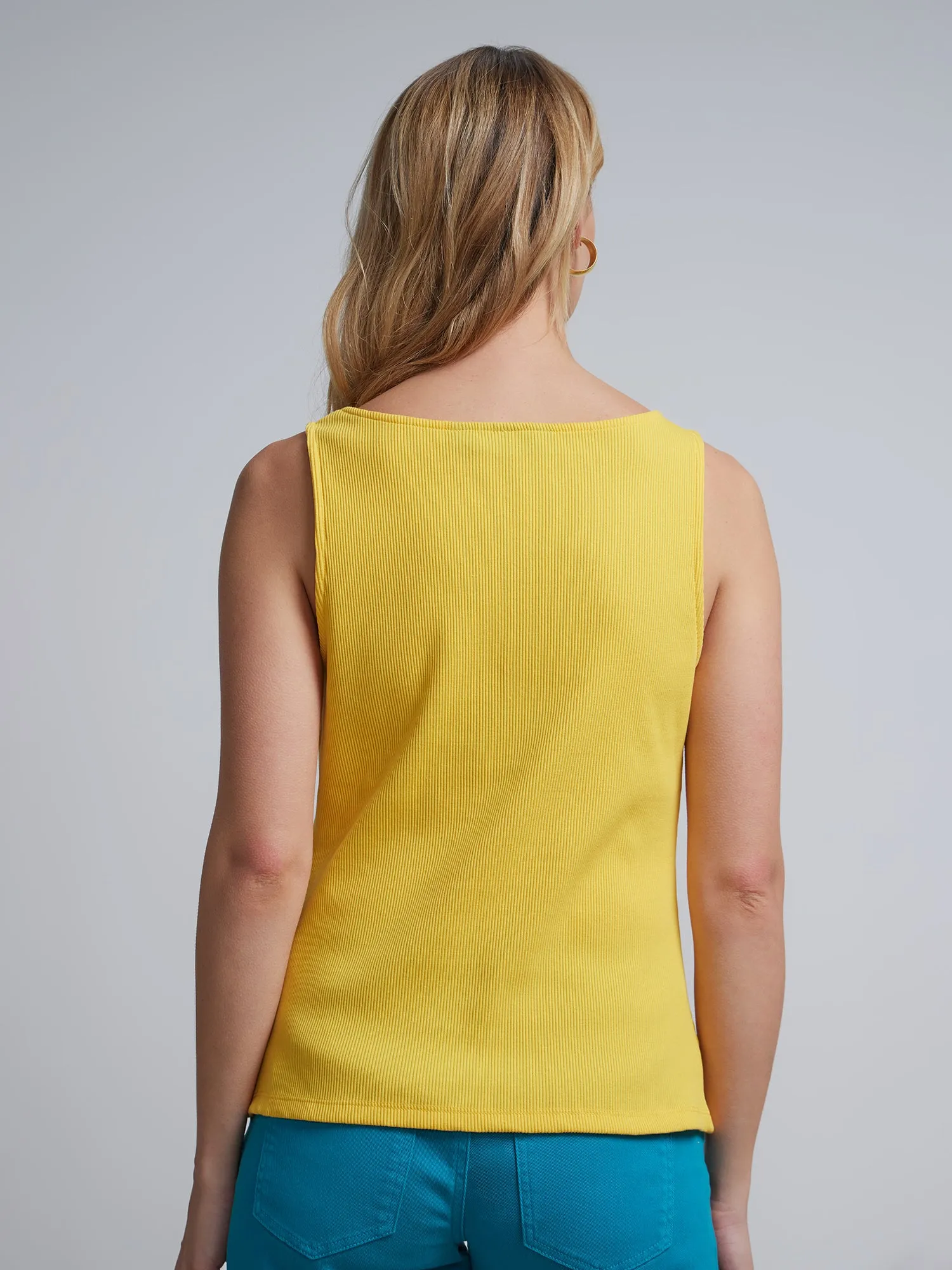 Cotton-Blend Tank Top