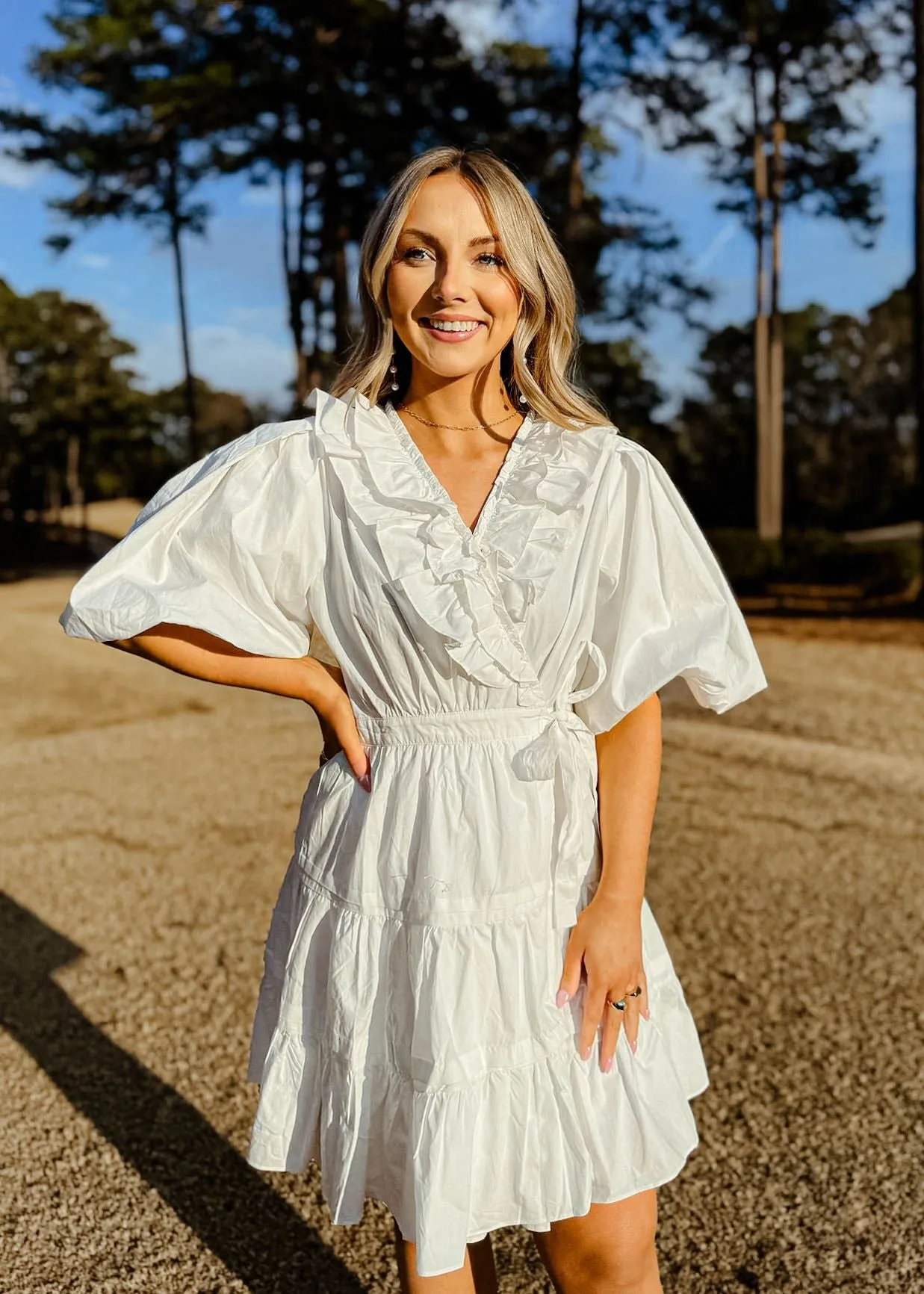 Delilah Tiered Mini Dress