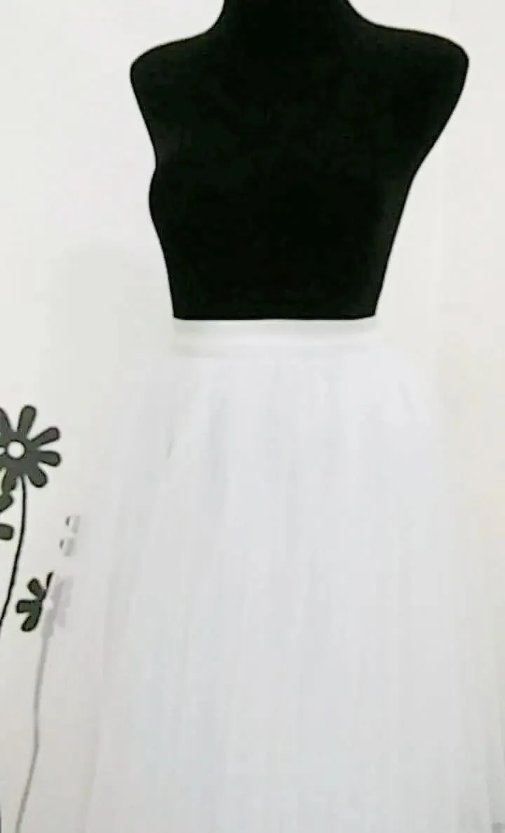 Elegant Customizable Tulle Bridal Skirt | Size 6 | Tutu Józef