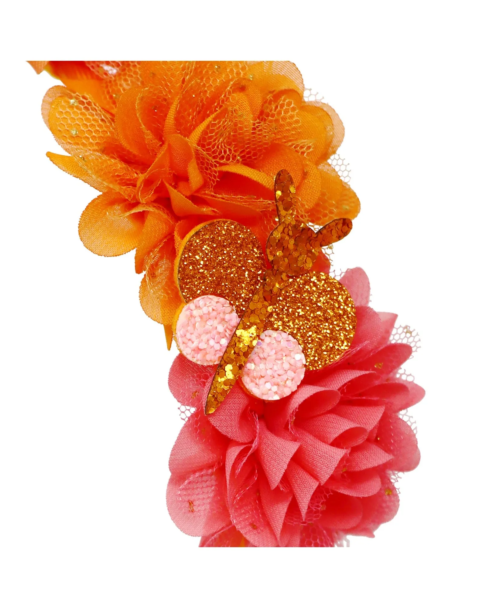 Emma Memma Floral Butterfly Headband