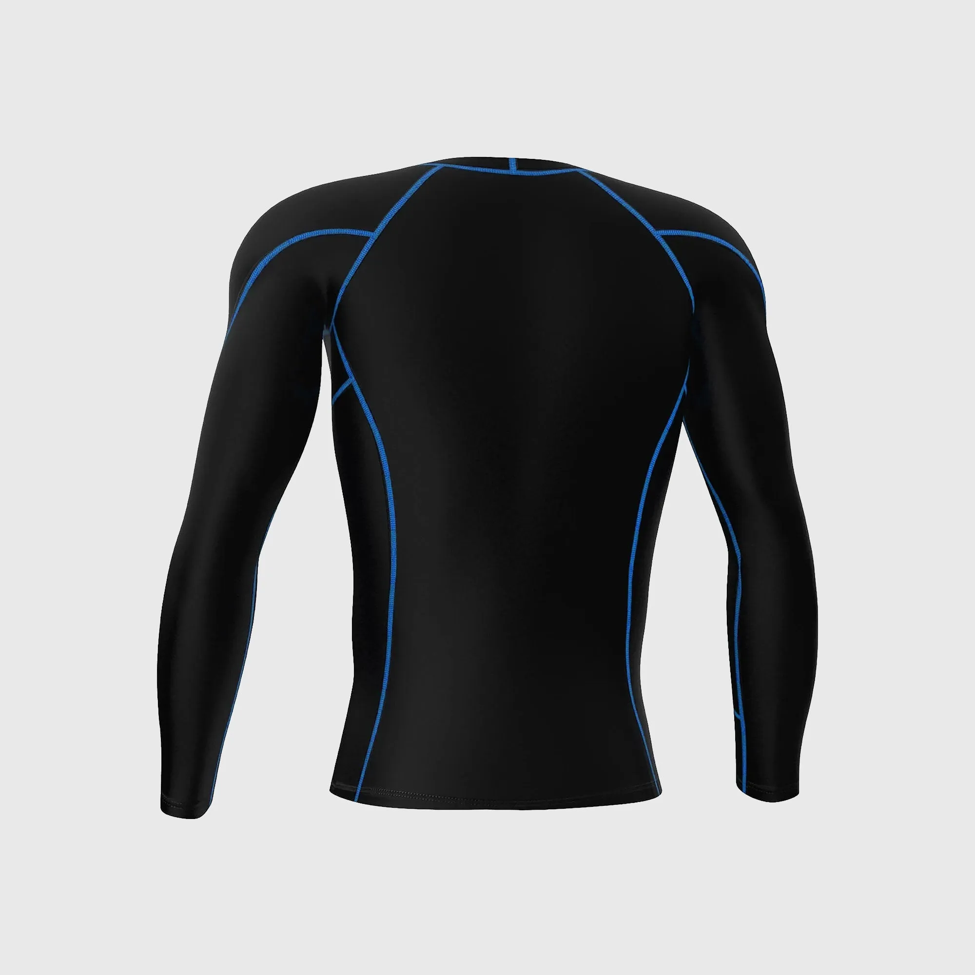 Fdx Thermolinx Blue Men's Base Layer Compression Top