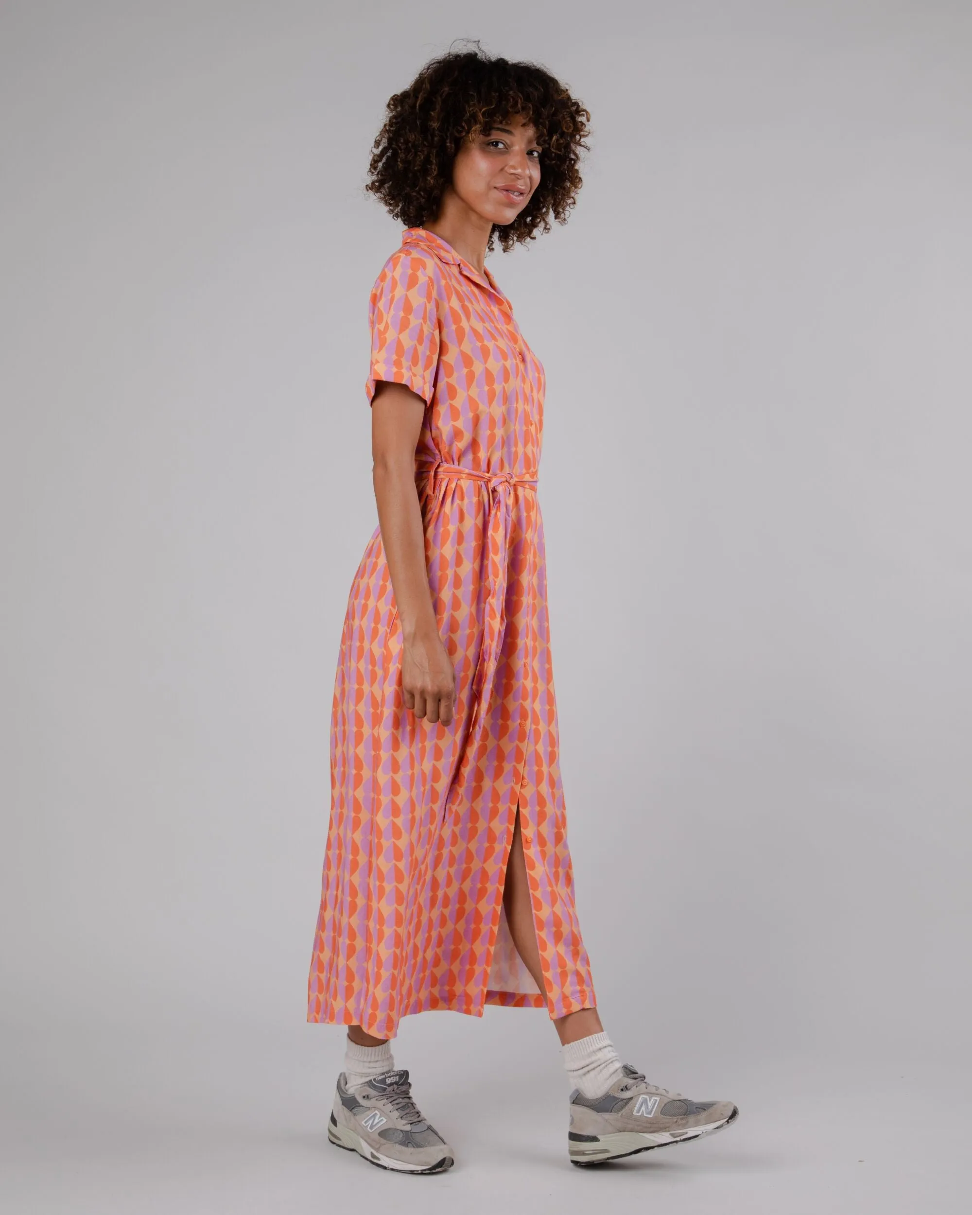Gummie Long Dress Coral