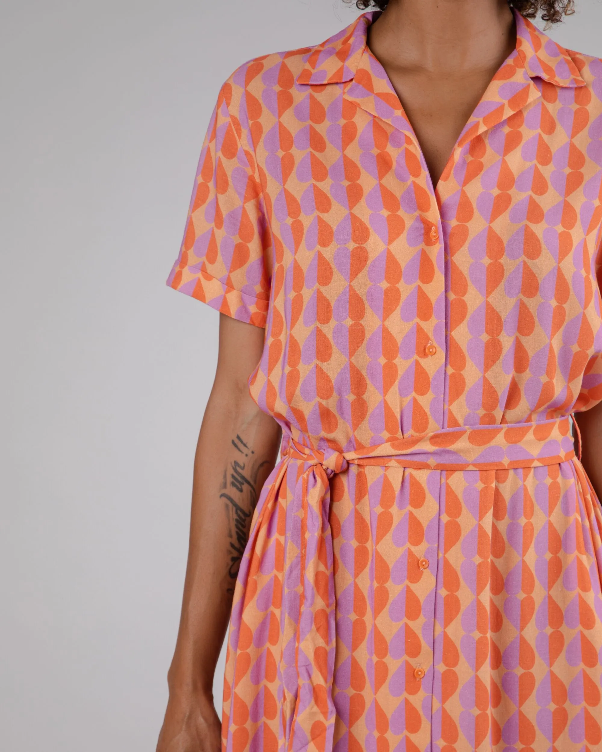 Gummie Long Dress Coral