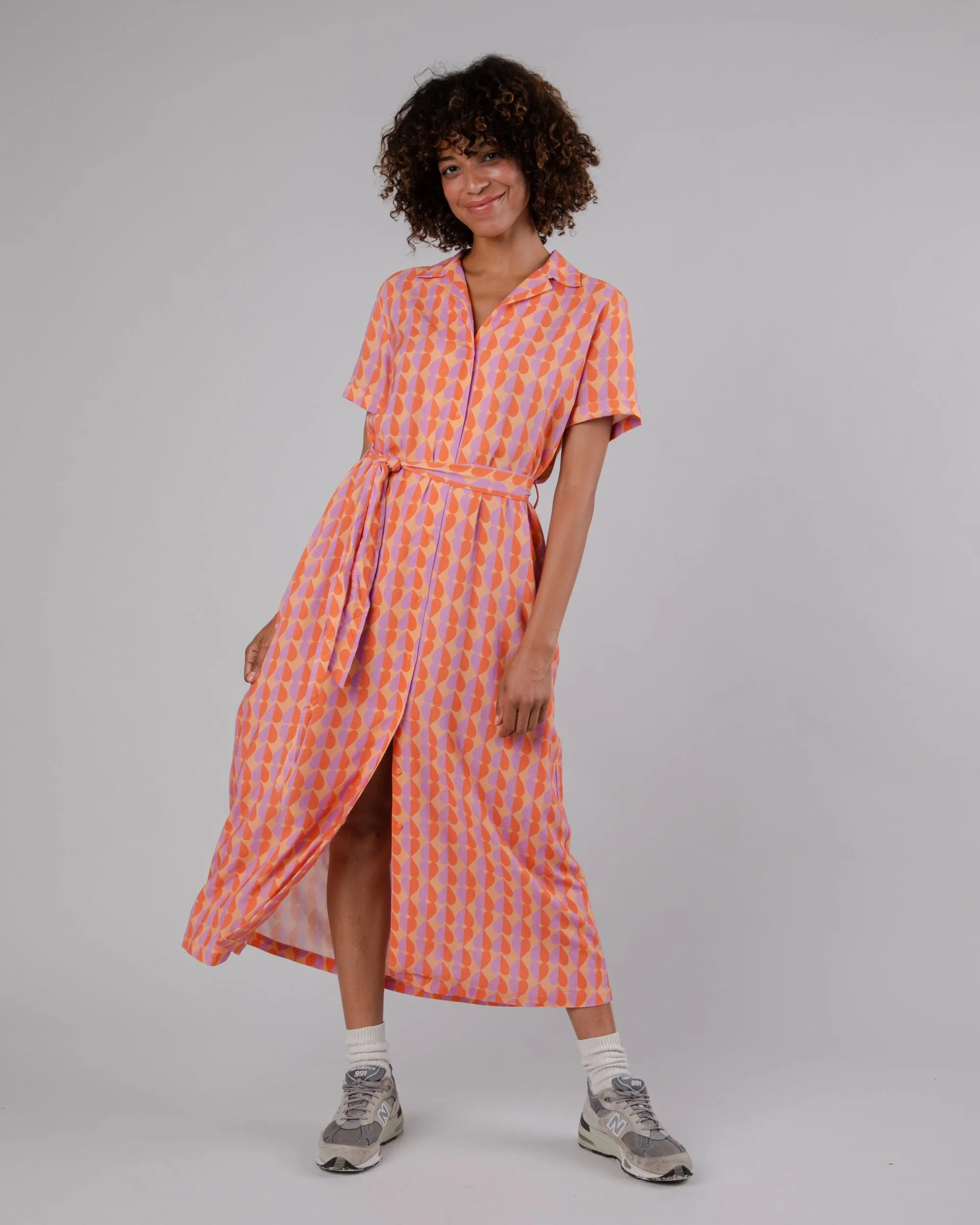 Gummie Long Dress Coral