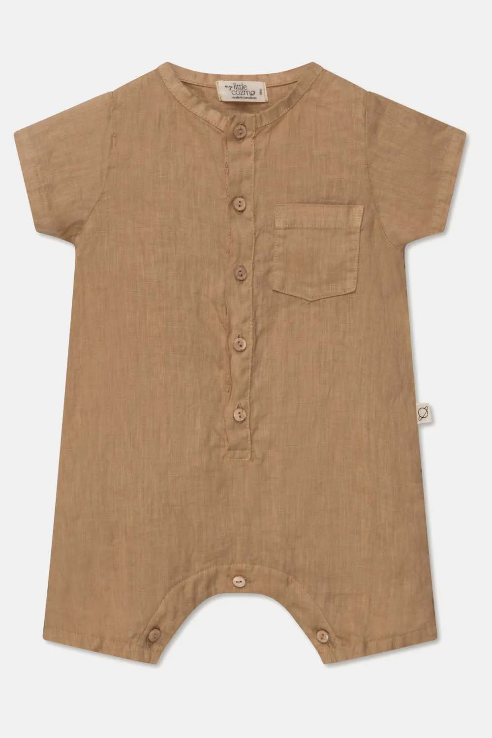 Linen Baby Jumpsuit