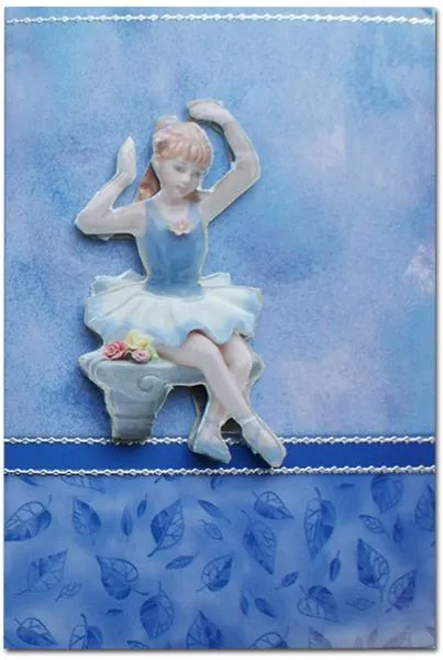 Luxury Dress Up Cards - Blue