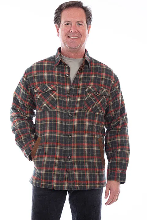 Men's Farthest Point Collection Shirt: Outdoor Flannel Plaid Forest