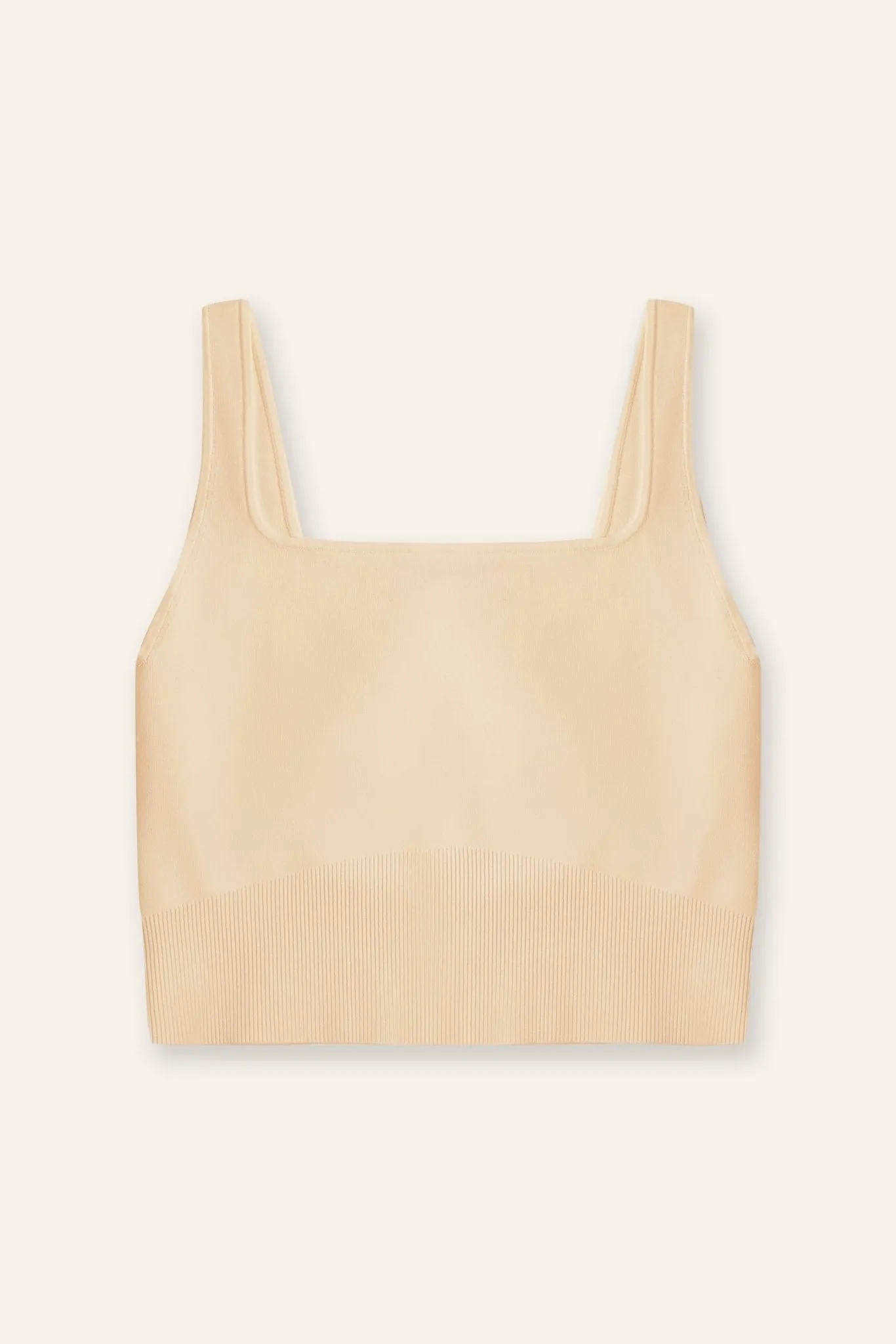 ROSEMARY jersey knit top (Nude)