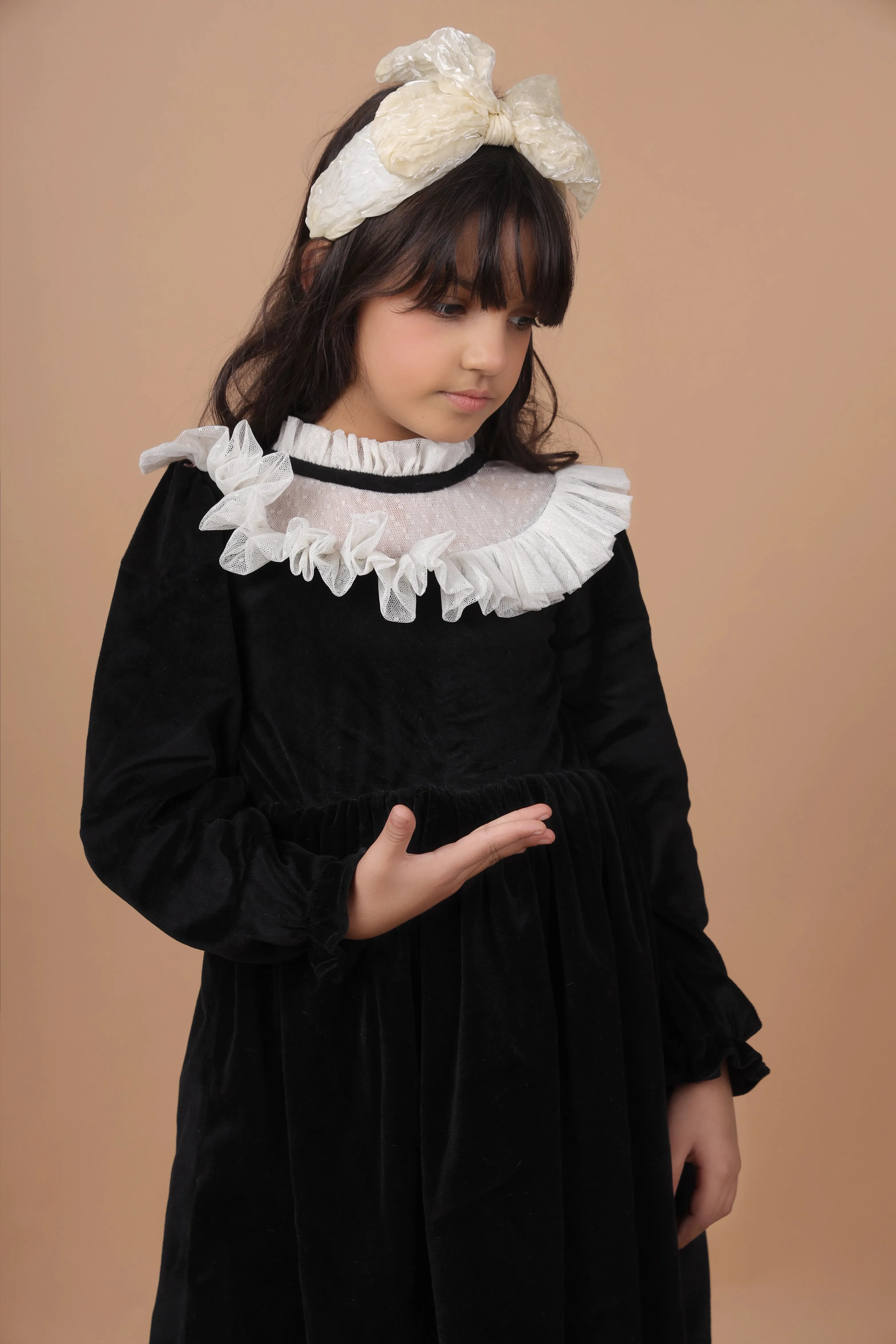 Starry Velvet Dress