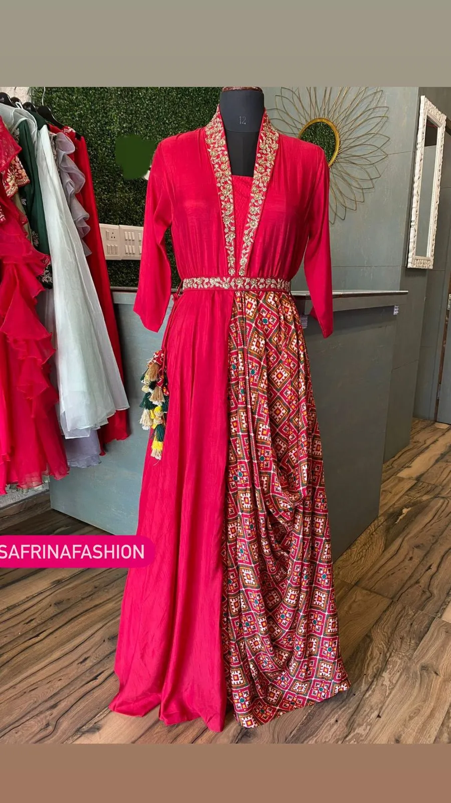 Susan designer indowestern dress