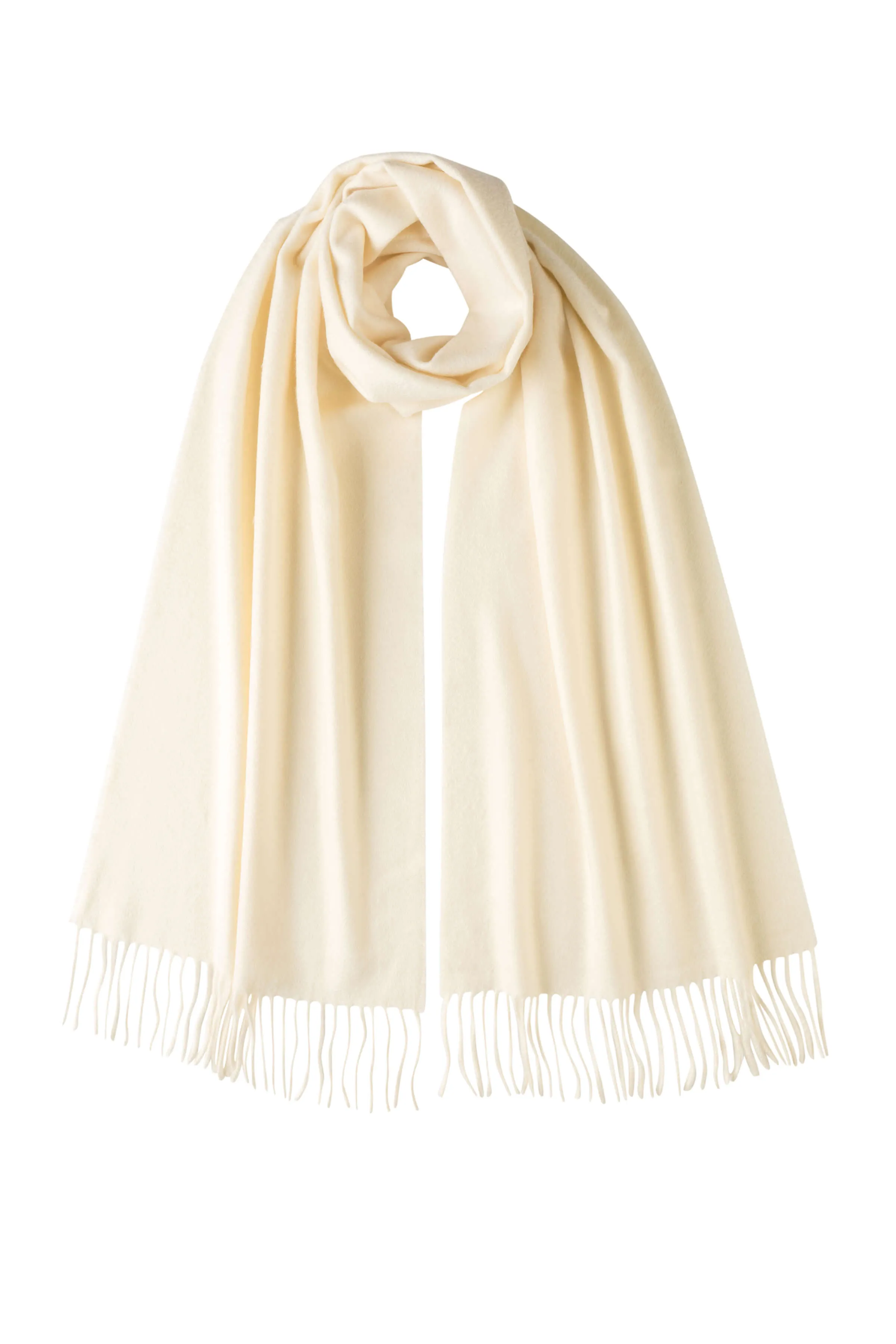 Wide Cashmere Scarf